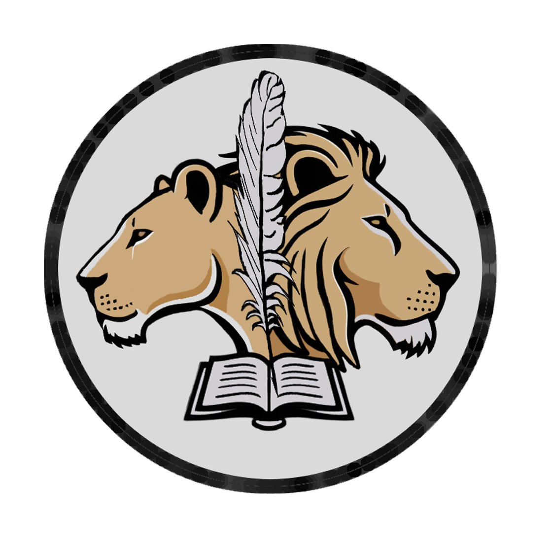 Lektorat-Zwillingslöwen Logo